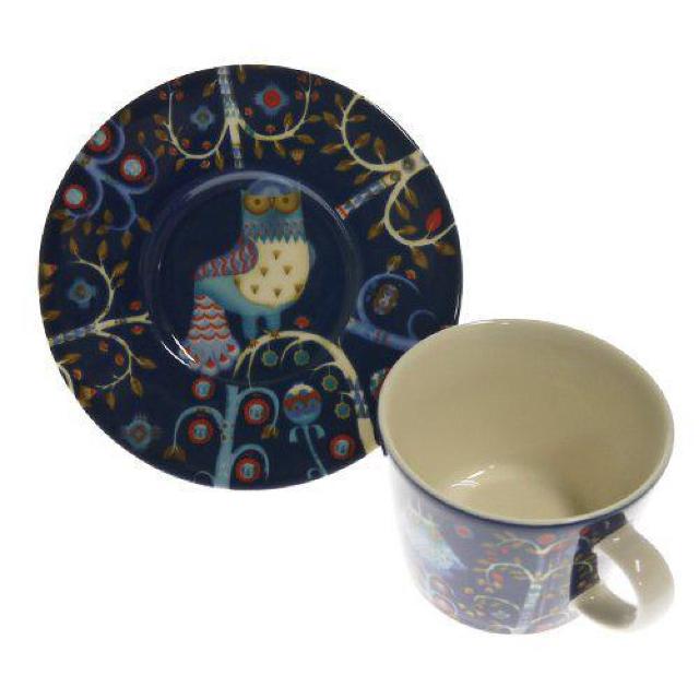 定価12,000円【新品】iittalaイッタラ●タイカ●コーヒーカップ&ソーサー●2脚セット●青ブルー/白ホワイト●北欧 食器 < ブランド  定価12,000円【新品】iittalaイッタラ●タイカ●コーヒーカップ&ソーサー●2脚セット●青ブルー/白ホワイト●北欧 食器 < ブランドの