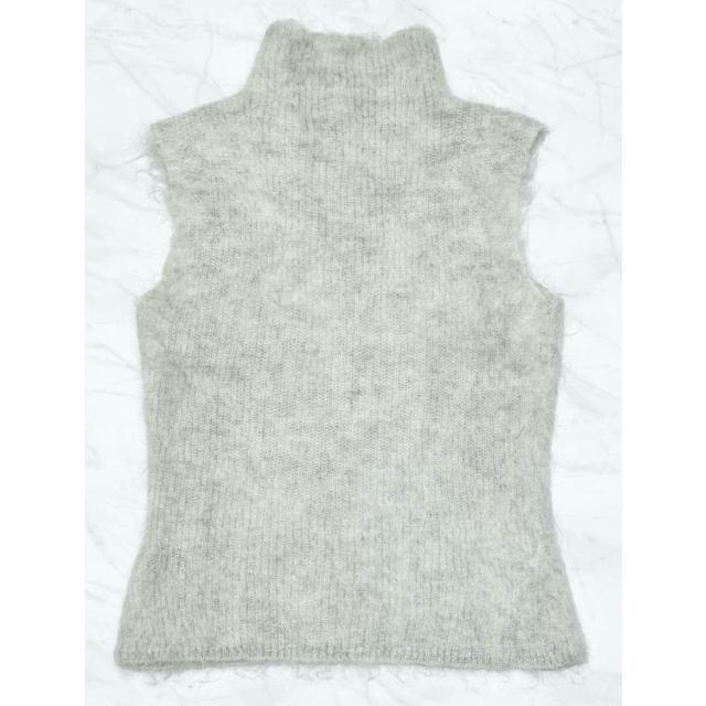 アンタイトルUNTITLEDノースリモヘヤニットセーター#9グレー < 女性ファッション アンタイトルUNTITLEDノースリモヘヤニットセーター#9グレー < 女性ファッションの