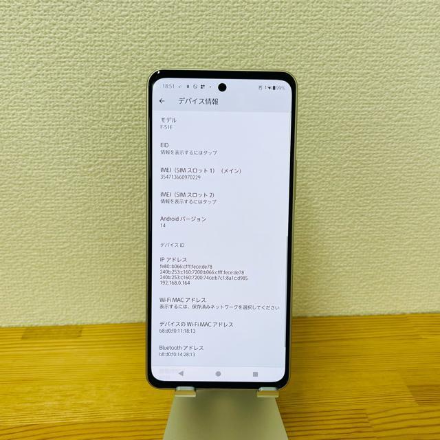 S 100% arrows We 2 plus F-51E 256 GB 本体 < 家電/AV S 100% arrows We 2 plus F-51E 256 GB 本体 < 家電/AVの