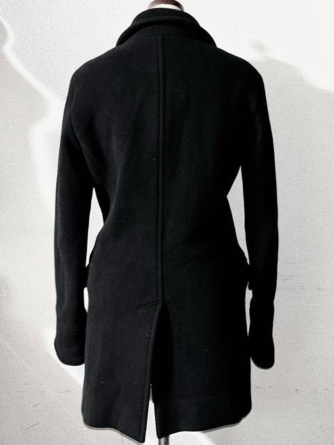 美品 junhashimoto ジュンハシモト 定価10万円程 カシミヤ 起毛 ウール ピーコート 日本製 ドメス 冬 アウター < ブランド 美品 junhashimoto ジュンハシモト 定価10万円程 カシミヤ 起毛 ウール ピーコート 日本製 ドメス 冬 アウター < ブランドの