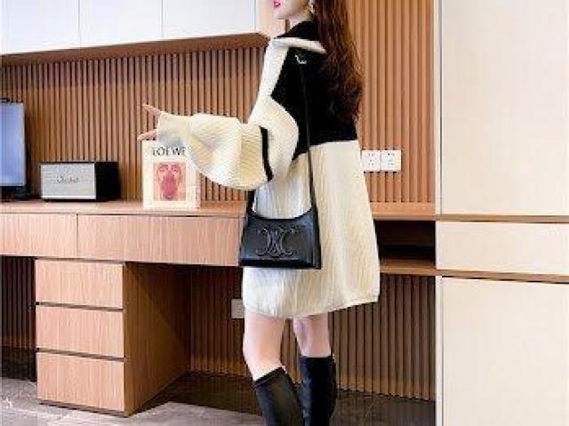 ビッグシルエットニット リラックス ニットセーター ホワイト < 女性ファッション ビッグシルエットニット リラックス ニットセーター ホワイト < 女性ファッションの