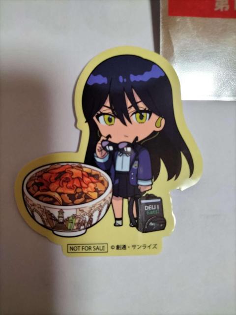 ジークアクス すき家牛丼おまけ オリジナルステッカー 未使用 非売品 < アニメ/コミック/キャラクター ジークアクス すき家牛丼おまけ オリジナルステッカー 未使用 非売品 < アニメ/コミック/キャラクターの