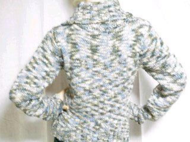 【フェリシモ】《New》(大きいサイズ)ナチュラル★袖長*ざっくりニット<マーブル> < ブランド  【フェリシモ】《New》(大きいサイズ)ナチュラル★袖長*ざっくりニット<マーブル> < ブランドの