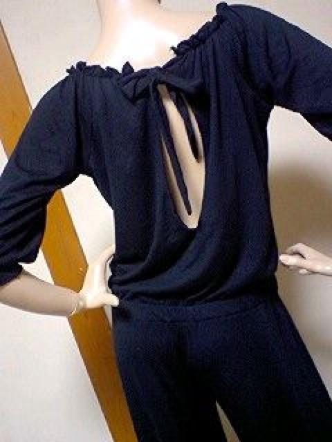 カッコイイ(^-^)LL3L4L5L6L†後スリット&オフショオールインワン < 女性ファッション  カッコイイ(^-^)LL3L4L5L6L†後スリット&オフショオールインワン < 女性ファッションの