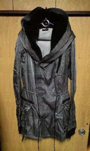 新品KMRIIケムリ ダスト加工フーデットモッズコート 2 HOODED TWIL COAT02 < ブランド  新品KMRIIケムリ ダスト加工フーデットモッズコート 2 HOODED TWIL COAT02  < ブランドの