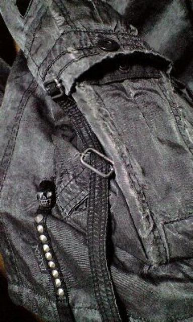 新品KMRIIケムリ ダスト加工フーデットモッズコート 2 HOODED TWIL COAT02 < ブランド  新品KMRIIケムリ ダスト加工フーデットモッズコート 2 HOODED TWIL COAT02 < ブランドの