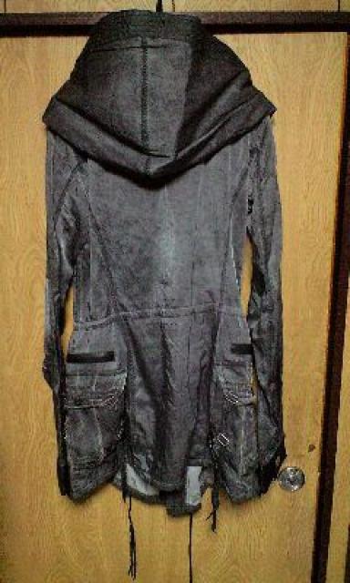 新品KMRIIケムリ ダスト加工フーデットモッズコート 2 HOODED TWIL COAT02 < ブランド  新品KMRIIケムリ ダスト加工フーデットモッズコート 2 HOODED TWIL COAT02 < ブランドの