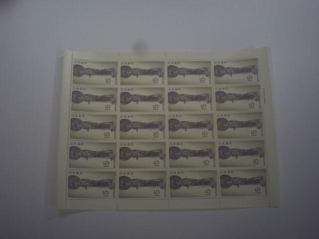 【未使用】国宝シリーズ 1次弟1集法隆寺百済観音 1シート < ホビー 【未使用】国宝シリーズ 1次弟1集法隆寺百済観音 1シート < ホビーの