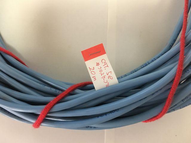 ■LANケーブル CAT5e LANケーブル 20m ブルー クロスケーブル < PC本体/周辺機器  ■LANケーブル CAT5e LANケーブル 20m ブルー クロスケーブル < PC本体/周辺機器の