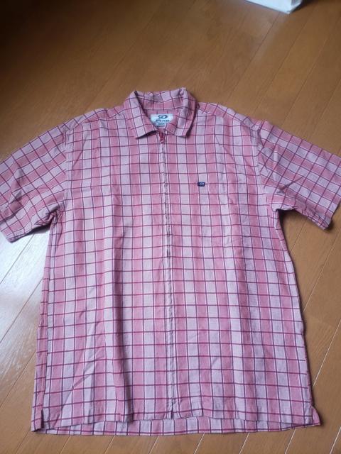 ☆新品☆PIKOピコ☆半袖フルジップシャツ☆M < 男性ファッション  ☆新品☆PIKOピコ☆半袖フルジップシャツ☆M  < 男性ファッションの