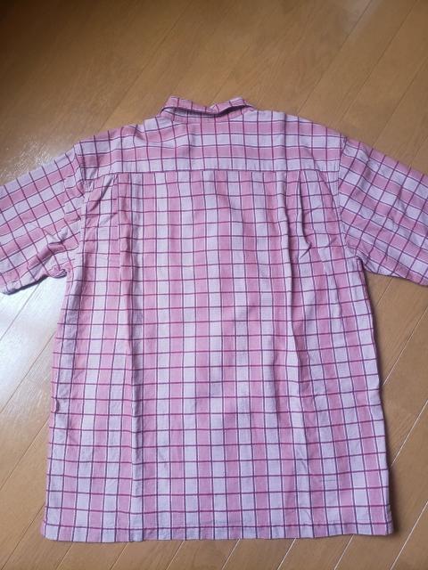 ☆新品☆PIKOピコ☆半袖フルジップシャツ☆M < 男性ファッション  ☆新品☆PIKOピコ☆半袖フルジップシャツ☆M < 男性ファッションの