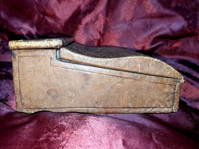 アンティーク 本革 レターボックス 骨董品 美術品 BOX 箱 ケース < インテリア/ライフ  アンティーク 本革 レターボックス 骨董品 美術品 BOX 箱 ケース < インテリア/ライフの