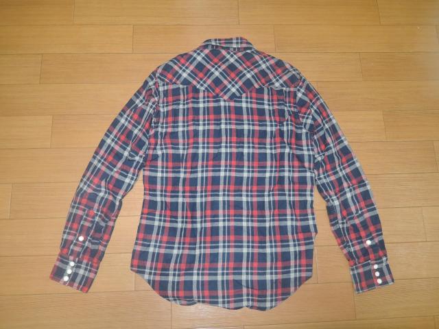 ヒステリックグラマーHYSTERIC GLAMOURチェックシャツM赤系 < ブランド  ヒステリックグラマーHYSTERIC GLAMOURチェックシャツM赤系 < ブランドの