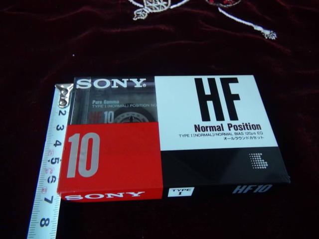 SONY ソニー HF10 ノーマルポジション カセットテープ TYPET!。 < 家電/AV  SONY ソニー HF10 ノーマルポジション カセットテープ TYPET!。 < 家電/AVの