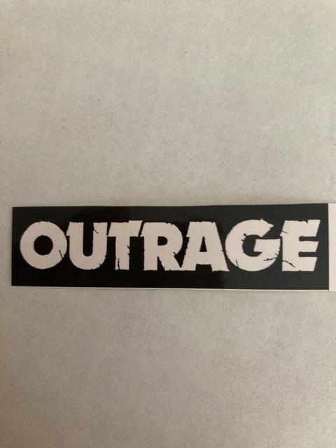 90年代当時物 アウトレイジ OUTRAGE / ロゴ・ステッカー ジャパメタ < タレントグッズ  90年代当時物 アウトレイジ OUTRAGE / ロゴ・ステッカー ジャパメタ  < タレントグッズの
