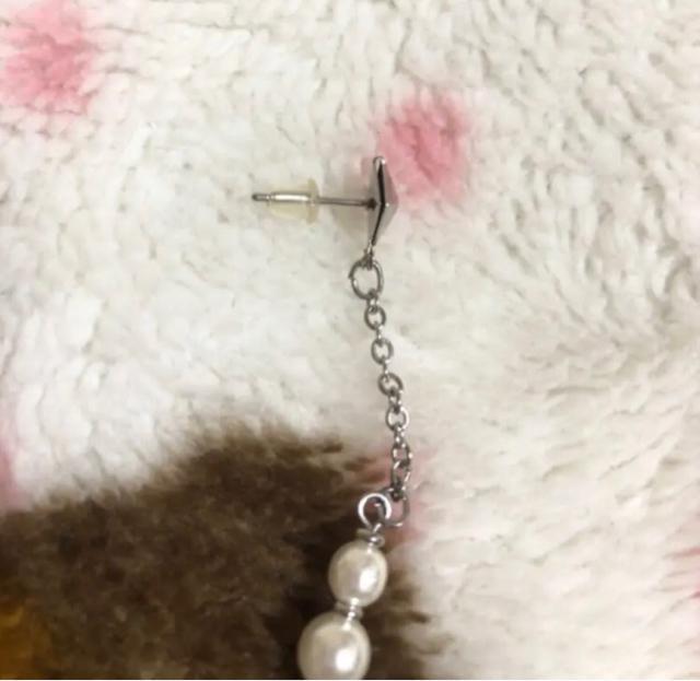 新品未使用 カッコイイシルバーピアス < 女性アクセサリー/時計  新品未使用 カッコイイシルバーピアス < 女性アクセサリー/時計の