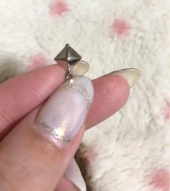 新品未使用 カッコイイシルバーピアス < 女性アクセサリー/時計  新品未使用 カッコイイシルバーピアス < 女性アクセサリー/時計の