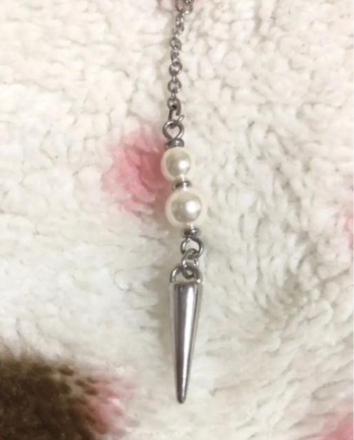 新品未使用 カッコイイシルバーピアス < 女性アクセサリー/時計  新品未使用 カッコイイシルバーピアス < 女性アクセサリー/時計の