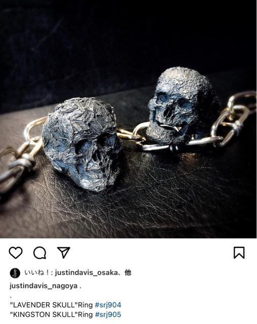 新品◆JUSTIN DAVIS◆KINGSTON SKULL RING◆17号◆スカルリング◆定価69,300円◆ < ブランド  新品◆JUSTIN DAVIS◆KINGSTON SKULL RING◆17号◆スカルリング◆定価69,300円◆ < ブランドの