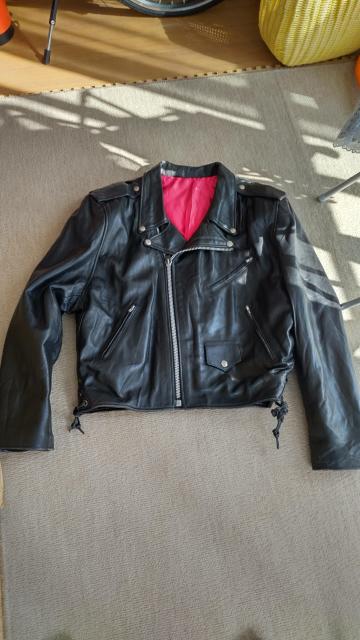 ☆ダブルライダースジャケット☆made in USA 本革 サイズ(LL〜3L) 美品 < 男性ファッション ☆ダブルライダースジャケット☆made in USA 本革 サイズ(LL〜3L) 美品 < 男性ファッションの