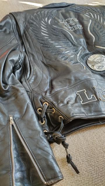 ☆ダブルライダースジャケット☆made in USA 本革 サイズ(LL〜3L) 美品 < 男性ファッション ☆ダブルライダースジャケット☆made in USA 本革 サイズ(LL〜3L) 美品 < 男性ファッションの