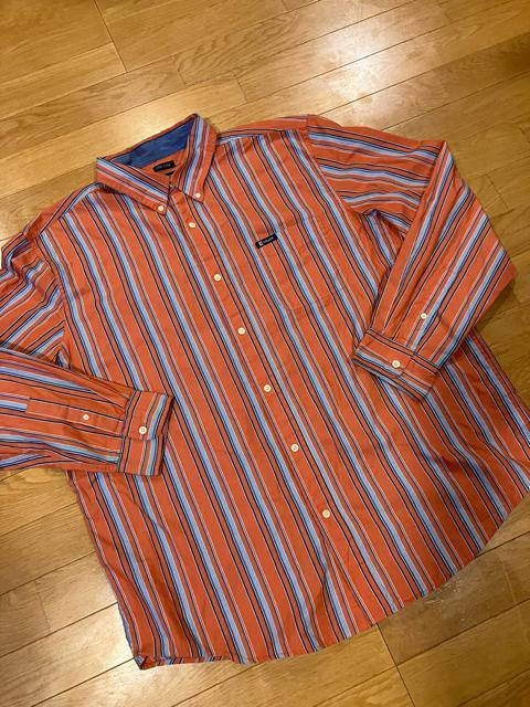 CHAPS  ラルフローレン 超大きいsize XXLストライプ長袖シャツAC < ブランド  CHAPS  ラルフローレン 超大きいsize XXLストライプ長袖シャツAC  < ブランドの