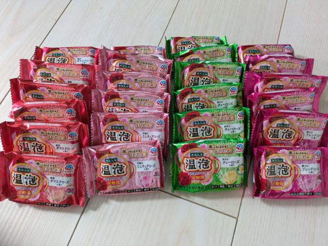 温泡 こだわりローズ バブ 入浴剤 おまけつき 発泡入浴 < インテリア/ライフ  温泡 こだわりローズ バブ 入浴剤 おまけつき 発泡入浴 < インテリア/ライフの