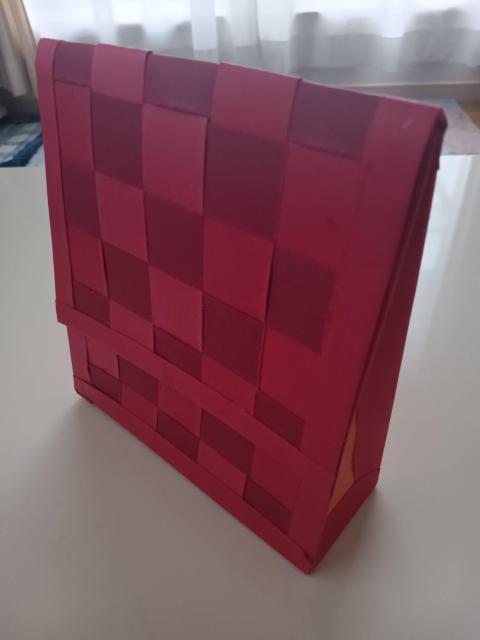 メモリアルボックス(エンジ×赤) < ペット/手芸/園芸 メモリアルボックス(エンジ×赤) < ペット/手芸/園芸の