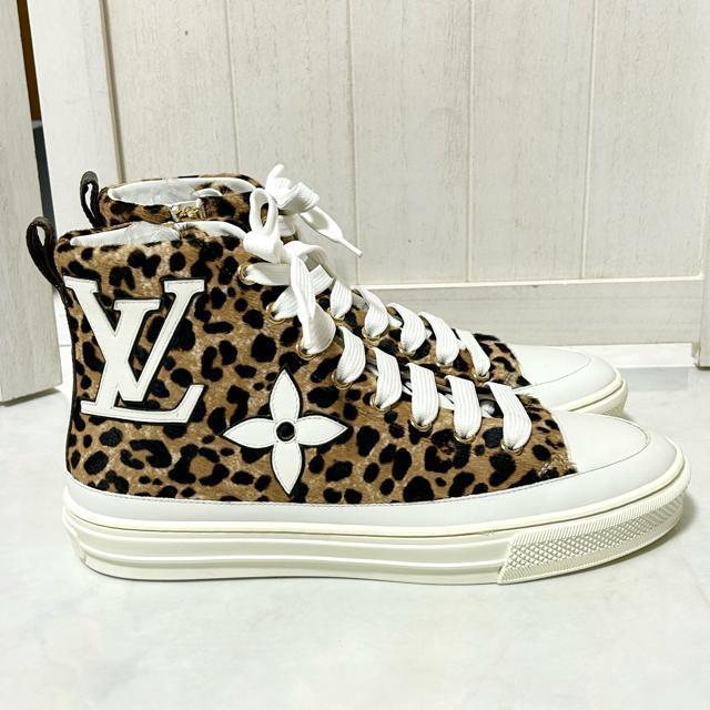 新品同様 ルイヴィトン モノグラム レオパード ハラコ ステラーライン 37 < ブランド 新品同様 ルイヴィトン モノグラム レオパード ハラコ ステラーライン 37 < ブランドの