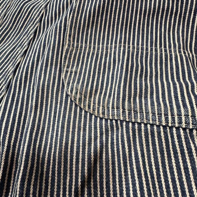 �yDickies�z�Ò� �q�b�R���[ �X�g���C�v�@�I�[�o�[�I�[�� 34�~30 �� �j���t�@�b�V������ 