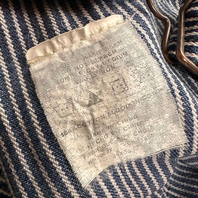 �yDickies�z�Ò� �q�b�R���[ �X�g���C�v�@�I�[�o�[�I�[�� 34�~30 �� �j���t�@�b�V������ 