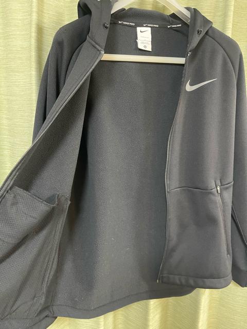 �i�C�L �v�� Therma-FIT �����Y �t���W�b�v �t�[�f�b�h �W���P�b�g�T�C�YL���@�u���b�N�iNike Pro �� �u�����h�� 