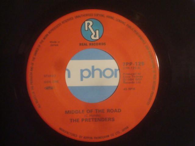 MIDDLE OF THE ROAD / 2000MILES プリテンダーズ(THE PRETENDERS) 希少EP < CD/DVD/ビデオ MIDDLE OF THE ROAD / 2000MILES プリテンダーズ(THE PRETENDERS) 希少EP < CD/DVD/ビデオの