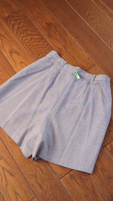【美品】MAYSON GRAY◆メイソングレイ◆千鳥上質ショートパンツ < 女性ファッション  【美品】MAYSON GRAY◆メイソングレイ◆千鳥上質ショートパンツ < 女性ファッションの