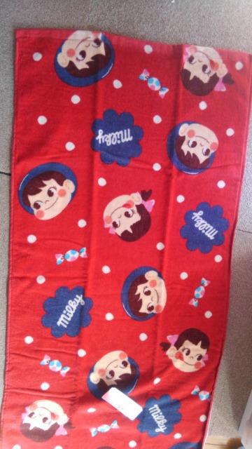 ミルキー!ペコちゃん!ポコちゃん!愛らしい!可愛い!新品!コンパクトバスタオル! < インテリア/ライフ  ミルキー!ペコちゃん!ポコちゃん!愛らしい!可愛い!新品!コンパクトバスタオル! < インテリア/ライフの