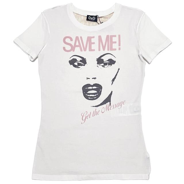 新品D&G背中がシースルーレース セクシーTシャツ 白 #XS < ブランド 新品D&G背中がシースルーレース セクシーTシャツ 白 #XS < ブランドの