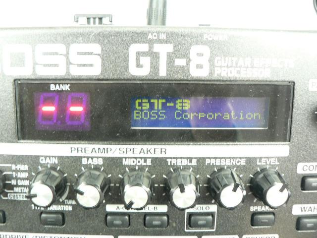 BOSS ギター・エフェクツ・プロセッサー GT-8・現状品・即決! < ホビー  BOSS ギター・エフェクツ・プロセッサー GT-8・現状品・即決! < ホビーの
