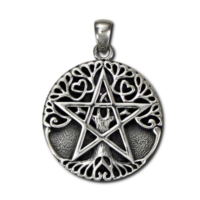 DD Silver Large Tree Pentacle ̎   ANZT[/v 