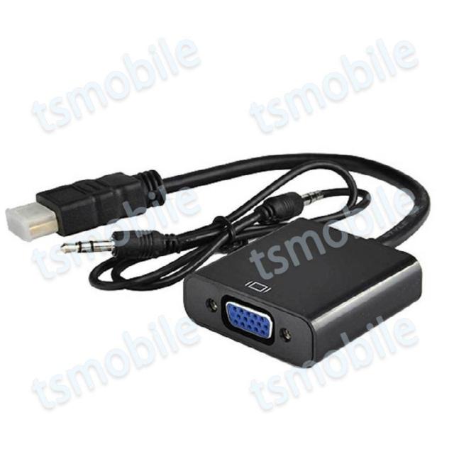 HDMIオスtoVGA+AUXメス 3.5mm音声機能付 < 家電/AV  HDMIオスtoVGA+AUXメス 3.5mm音声機能付 < 家電/AVの