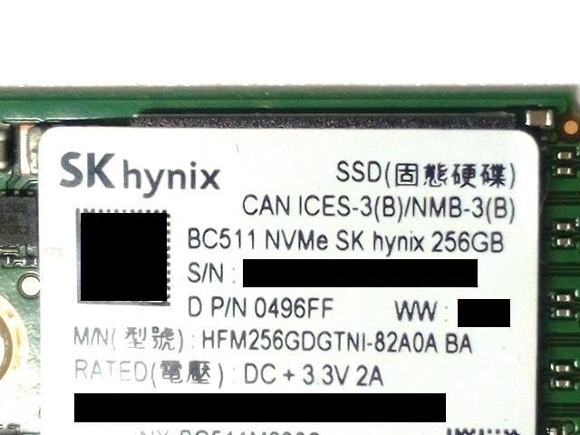 SSD SK hynix HFM256GDGTNI 256GB M.2 2  PC{/Ӌ@ 