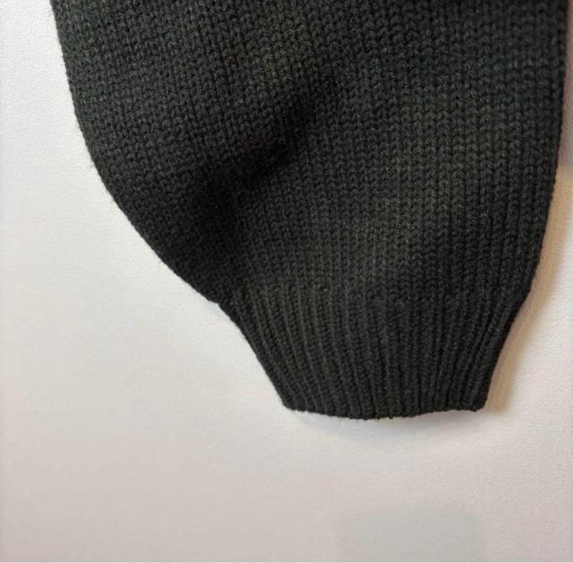 【新品】レトロガール★モノクロ 配色 ゆるダボ ニット FREE F 大きめ セーター ラウンドネック ブラック 黒 個性的 < 女性ファッション  【新品】レトロガール★モノクロ 配色 ゆるダボ ニット FREE F 大きめ セーター ラウンドネック ブラック 黒 個性的 < 女性ファッションの