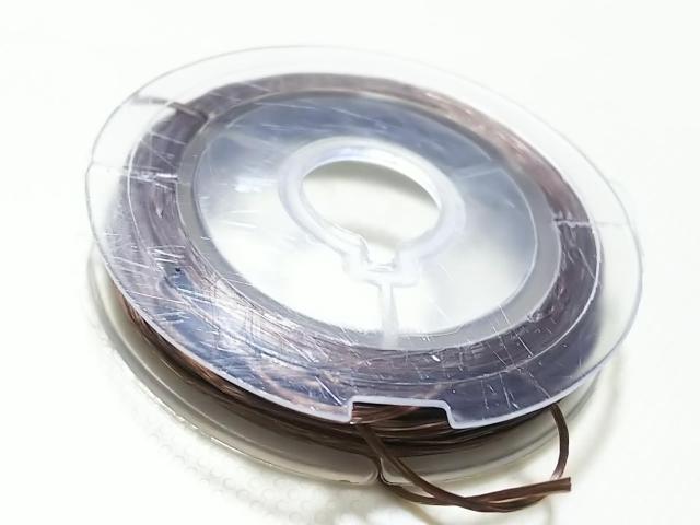 cocco★水晶の線 0.8mm(濃茶)小巻 < 女性アクセサリー/時計 cocco★水晶の線 0.8mm(濃茶)小巻 < 女性アクセサリー/時計の