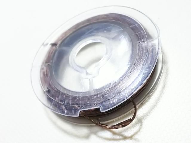 cocco★水晶の線 0.8mm(濃茶)小巻 < 女性アクセサリー/時計 cocco★水晶の線 0.8mm(濃茶)小巻 < 女性アクセサリー/時計の