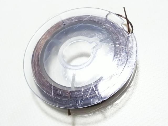 cocco★水晶の線 0.8mm(濃茶)小巻 < 女性アクセサリー/時計 cocco★水晶の線 0.8mm(濃茶)小巻 < 女性アクセサリー/時計の