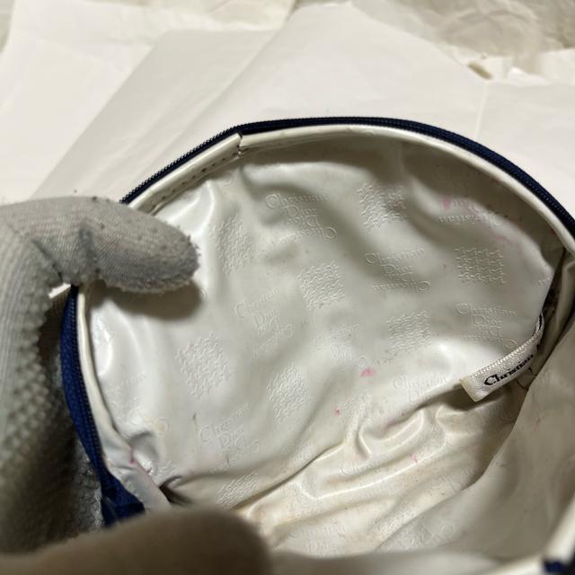希少 Christian Dior ヴィンテージ ポーチ 千鳥格子 CDロゴ 化粧ポーチ 小物入れ ディオール ネイビー < ブランド 希少 Christian Dior ヴィンテージ ポーチ 千鳥格子 CDロゴ 化粧ポーチ 小物入れ ディオール ネイビー < ブランドの