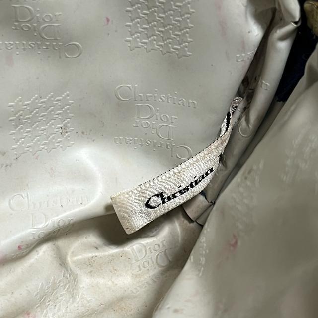 希少 Christian Dior ヴィンテージ ポーチ 千鳥格子 CDロゴ 化粧ポーチ 小物入れ ディオール ネイビー < ブランド 希少 Christian Dior ヴィンテージ ポーチ 千鳥格子 CDロゴ 化粧ポーチ 小物入れ ディオール ネイビー < ブランドの