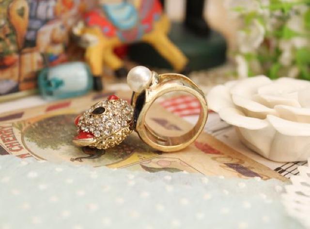 新品 ゴスロリ姫系 ラインストーンパンダさんリング指輪12号 < 女性アクセサリー/時計 新品 ゴスロリ姫系 ラインストーンパンダさんリング指輪12号 < 女性アクセサリー/時計の