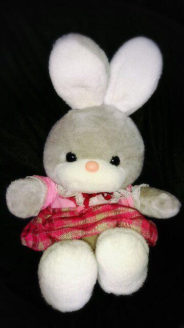 新品 ウサギ 兎 昭和 レトロ 吉徳 ぬいぐるみ 人形 ファンシー