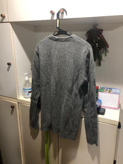 FREDY&GLOSTER カーディガン グレー Mサイズ フレディ&グロスター < 男性ファッション  FREDY&GLOSTER カーディガン グレー Mサイズ フレディ&グロスター < 男性ファッションの