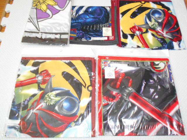 仮面ライダー響鬼 ハンカチ 9枚セット★新品未使用 < アニメ/コミック/キャラクター  仮面ライダー響鬼 ハンカチ 9枚セット★新品未使用 < アニメ/コミック/キャラクターの